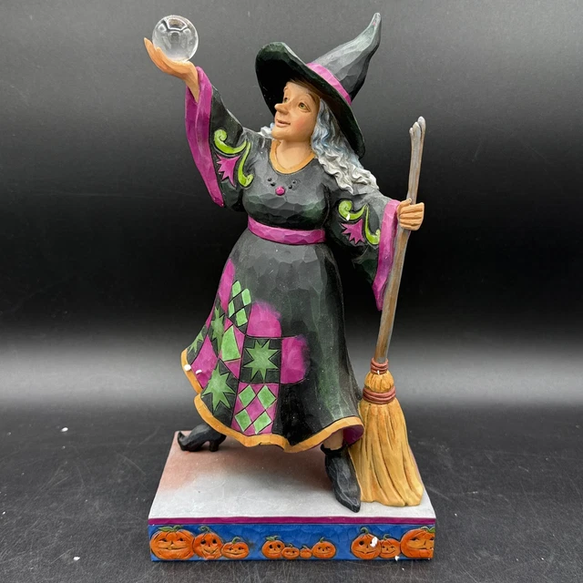 Enesco Jim Shore Halloween Witch Figurine - Saflik Pharma