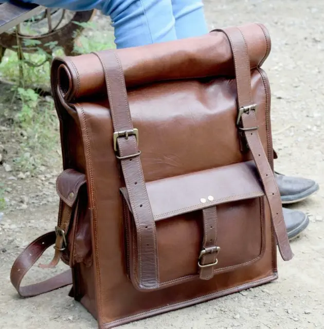 Satchel Bookbag Travel Bag Handbag Leather Girls Shoulder Backpack School Bags