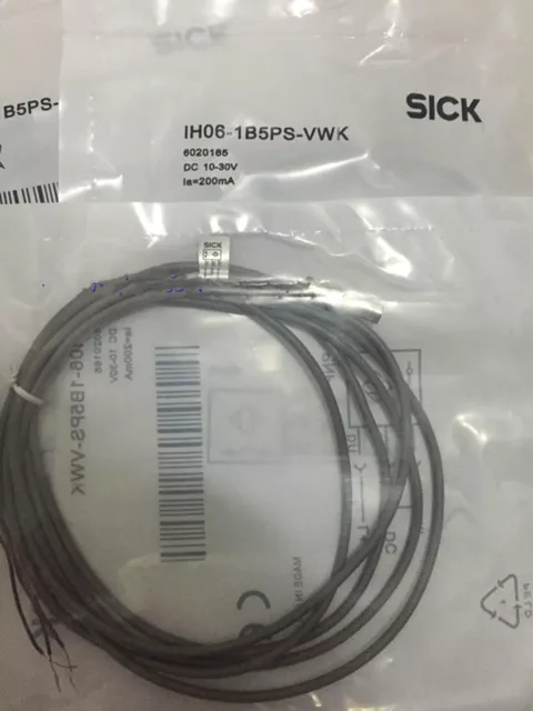 One SICK IH06-1B5PS-VWK PROXIMITY SWITCH IH061B5PSVWK New In Box