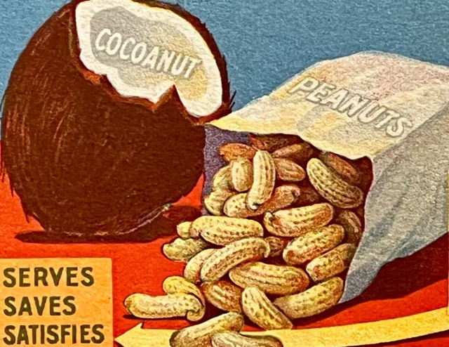 1920 Purity Peanuts Cocoa Oleomargarine Capital City Products Columbus Blotter