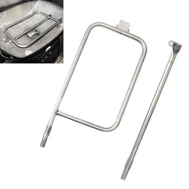 Ersatz Grillrost Brenner Set aus Edelstahl für Weber Q300/Q3000 Gasgrill