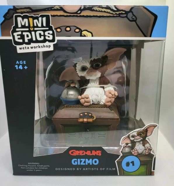 Weta Collectibles Gremlins Mini Epics Gizmo Vinyl Figure Brand New Mint 3