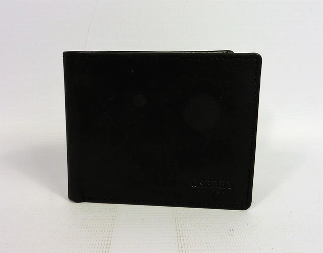 Portafoglio Classico Da Uomo In Similpelle Di Grande Capacit&agrave; Con Protezione RFID, 6 Porta Carte, 2 Scomparti Per Banconote E Tasca Porta Monete (nero | Leroy Merlin