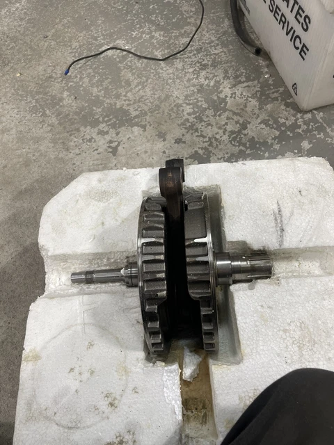 09-13 Harley Davidson Sportster XR1200 Engine Motor Crankshaft Crank Flywheel