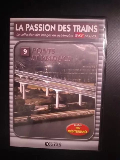 La Passion Des Trains , Vol 9 /  Ponts Et Viaducs  Sncf / Tgv Mediterranee / Dvd