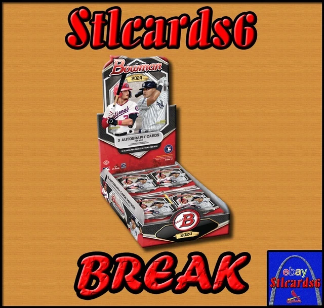 🔥SAN FRANCISCO GIANTS🔥 [3] [1x] 2024 BOWMAN JUMBO BOX 🔥BREAK🔥 19.50