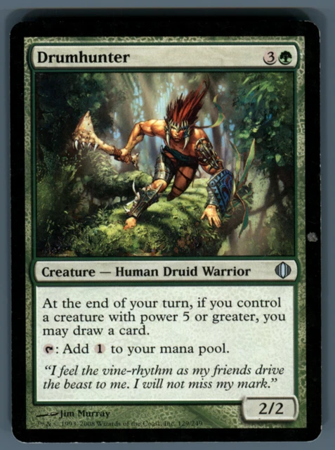 Sacellum Godspeaker 1x FOIL ALA MTG Shards of Alara Rare MINT green Sacellum Godspeaker 1x FOIL ALA MTG Shards of Alara Rare MINT green