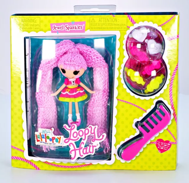 Mini Lalaloopsy Loopy Hair Doll Jewel Sparkles Doll Figure Girls Toys Kids Gift