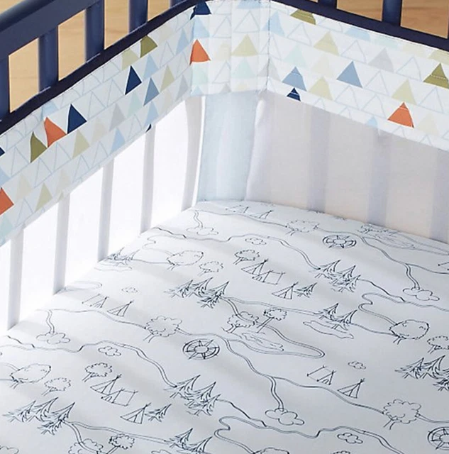 Just Born Adventure Fresh Air Crib Liner