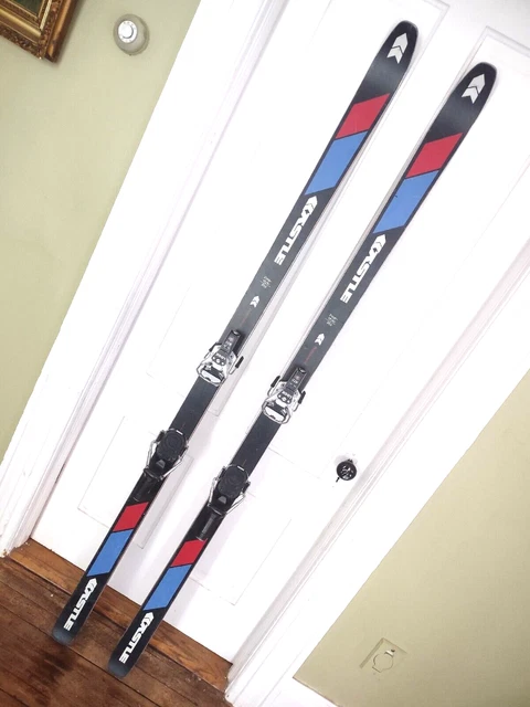 Vintage Kastle Freestyle Pro Early Twintip Skis Mogul Ballet w/ Look Bindings Vintage Kastle Freestyle Pro Early Twintip Skis Mogul Ballet w/ Look Bindings