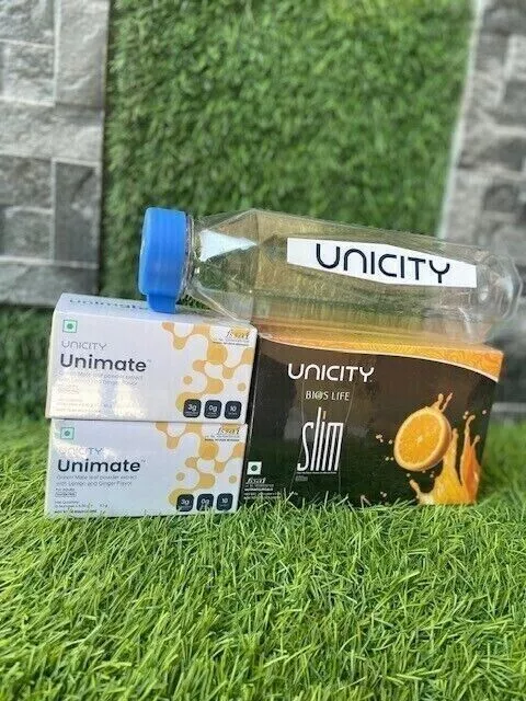 2 scatole Unicity Unimate e 1 scatola BIOS LIFE SLIM + bottiglia Unicity...