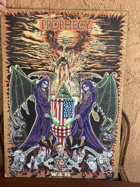 Dean Chetwynd- Original Acrylic Paintings-"The Offensive Truth"