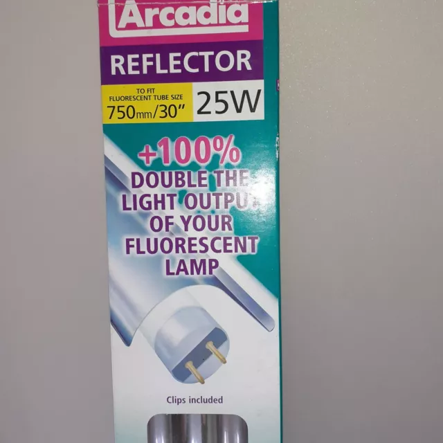 Arcadia Fluorescent Tube Light Reflector 25W - 750mm