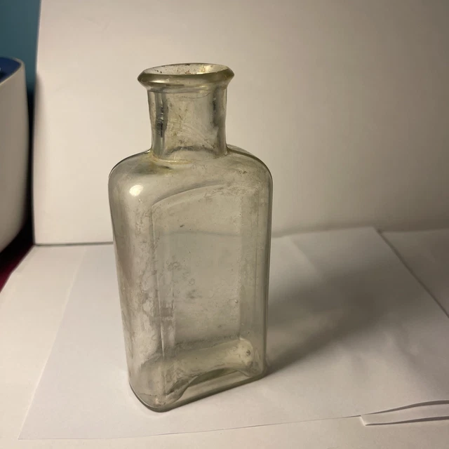 Antique Glass Chemistry Bottle