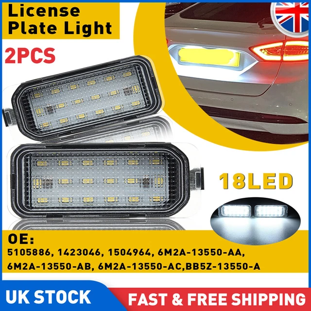LED LICENSE NUMBER Plate Light For Ford Tourneo Transit Connect Courier