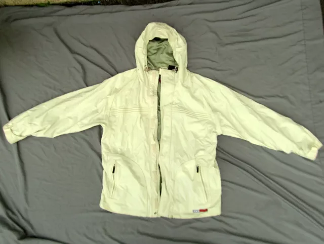 Oakley Ski Snowboard insulated Jacket Eggshell White Men’s Sz LG RN96548 CA35460