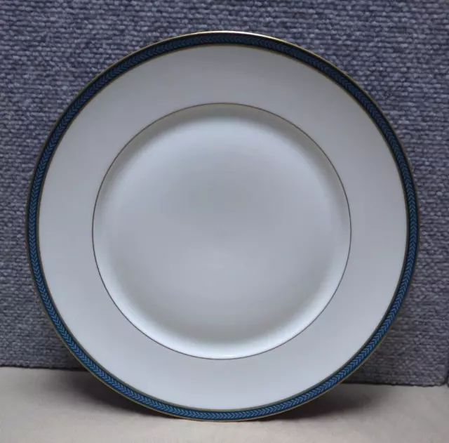 Ceralene Laurier  Laurel Blue Dinner Plate 10 3/4" Raynaud Limoges France FM