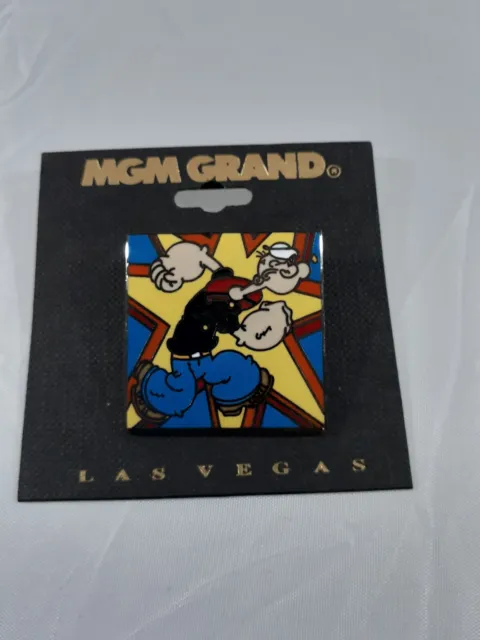 MGM Grand Las Vegas Popeye Enamel Pin