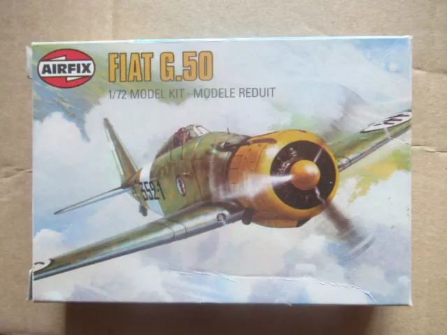 FIAT G.50- bis FRECCIA, AIRFIX, 1/72, réf: 61046, ( italeri, heller, revell ).