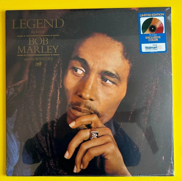 Bob Marley And The Wailers" Legend " New Colored Lp Sealed / Walmart