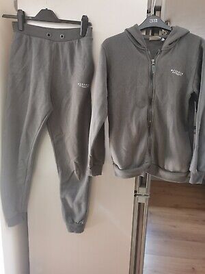Age 13-15 Grey Mckenzie 2 Piece Hooded Tracksuit or approx size 8-10