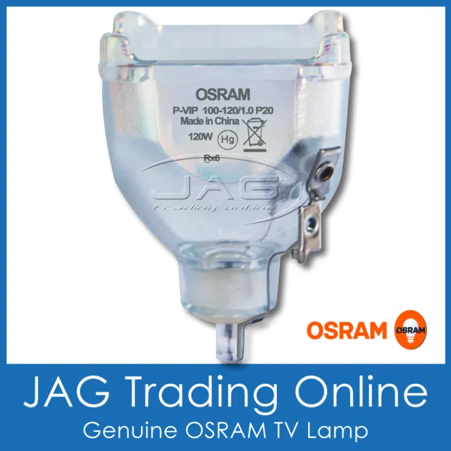 OSRAM P-VIP 100-120/1.0 P20 DLP TV LAMP - JVC Television Rear Projection Bulb *H