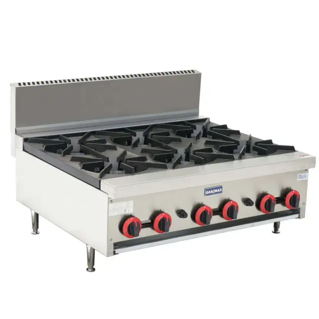 Gas Cook top 6 burner with Flame Failure - RB-6E GRS-RB-6E