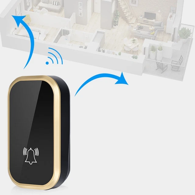 Amplificateur De Sonnerie De Téléphone Fixe Avec LED - Pour Personnes Malentendantes - Volume Réglable, Alimentation Sur Prise (Sans Pile)