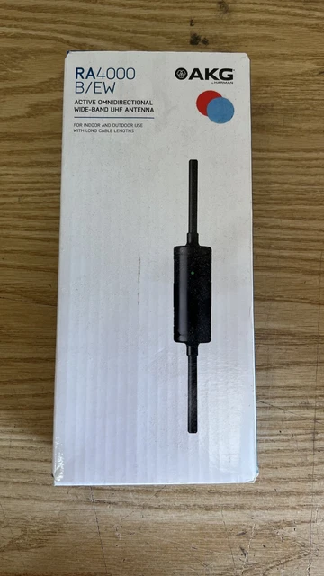 AKG Acoustics RA4000 B/W Active Omnidirectional Wide-Band UHF Antenna
