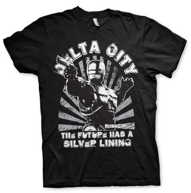 T-shirt Robocop Delta City Officiel - Peter Weller Alex Murphy - Homme/Femme - Bitcruncher