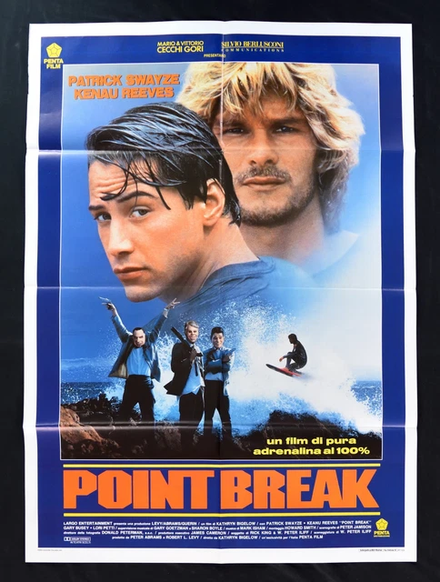 Keanu Reeves Machine Gun MANIFESTO POINT BREAK Bigelow Keanu Reeves Swayze Surf Machine Gun A111 ...