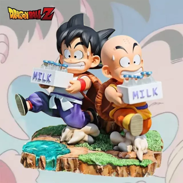 Figurine DRAGON BALL Z GOKU / KRILLIN 15 CM Pvc