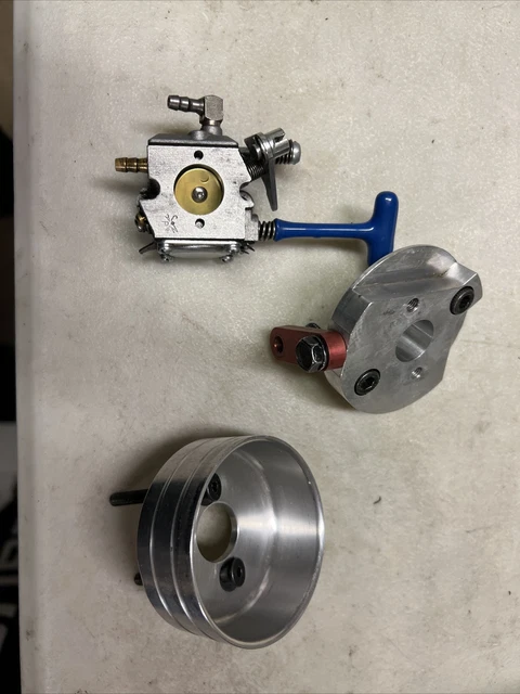 walbro WA55B manifold and carb for Yamaha kt100 go kart racing engjne.
