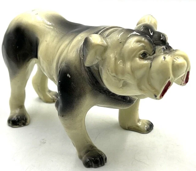 Rare Cast Iron Parsons Bulldog Paper Weight Or Door Stop