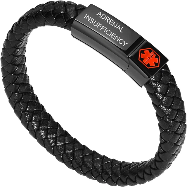 Free Custom Engraving Emergency Medical Alert ID Cuff Bracelet for Men Women Free Custom Engraving Emergency Medical Alert ID Cuff Bracelet for Men Women