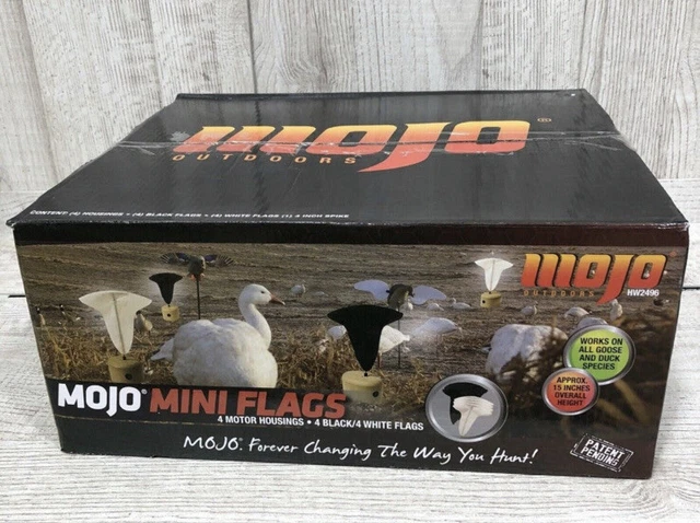 MOJO OUTDOORS MINI FLAG GOOSE DUCK DECOYS HW 2496 NEW Free Shipping