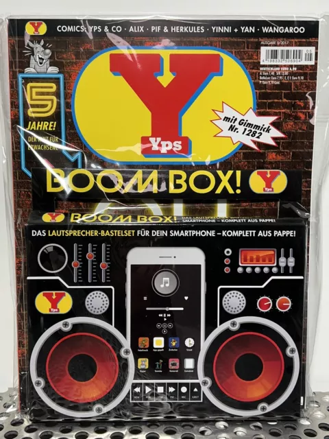 YPS Heft 1282 = 4/2017 OVP mit Gimmick "Boom Box! Das Lautsprecher-Bastelset"