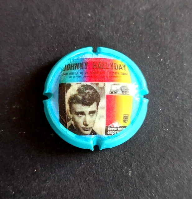 CAPSULE CHAMPAGNE COMMÉMORATIVE Johnny Hallyday Rare EUR 4,00 - FR