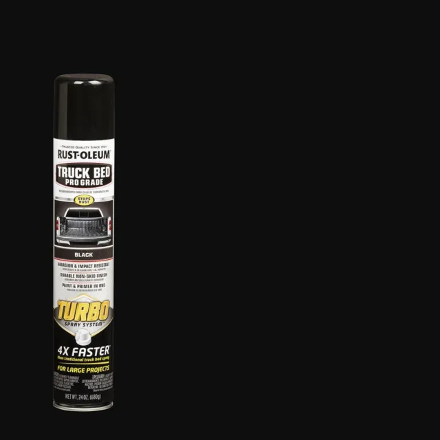 Rust-Oleum® Stops Rust® Turbo Spray System™ Black Automotive Truck Bed Spray Pai