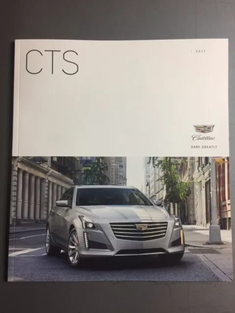 2017 Cadillac CTS Sedan DELUXE Showroom Sales Brochure Awesome L@@K