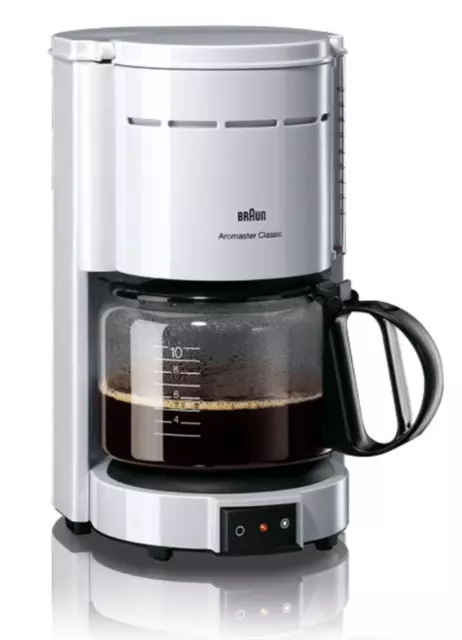 Braun Filterkaffeemaschine Domestic Home KF 47/1 Kaffeemaschine weiß