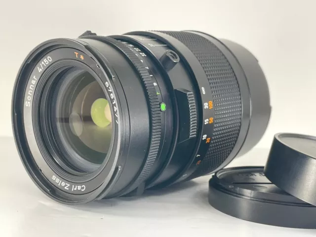 [ EXC + 4] Hasselblad Carl Zeiss Objektiv Sonnar T Cf 150mm F/4 Aus Japan