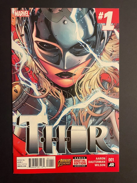 THOR #1 — 1st Jane Foster Thor! Cover A! 1st Print! Jason Aaron! Marvel 2014 NM