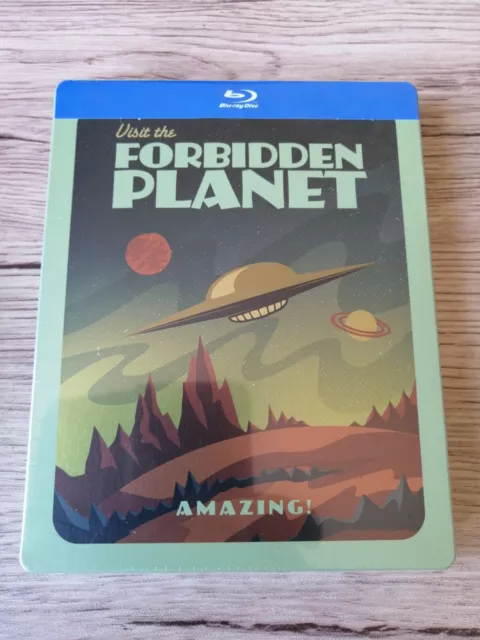 Planète interdite (Forbidden Planet) BLU RAY STEELBOOK NEUF SOUS BLISTER