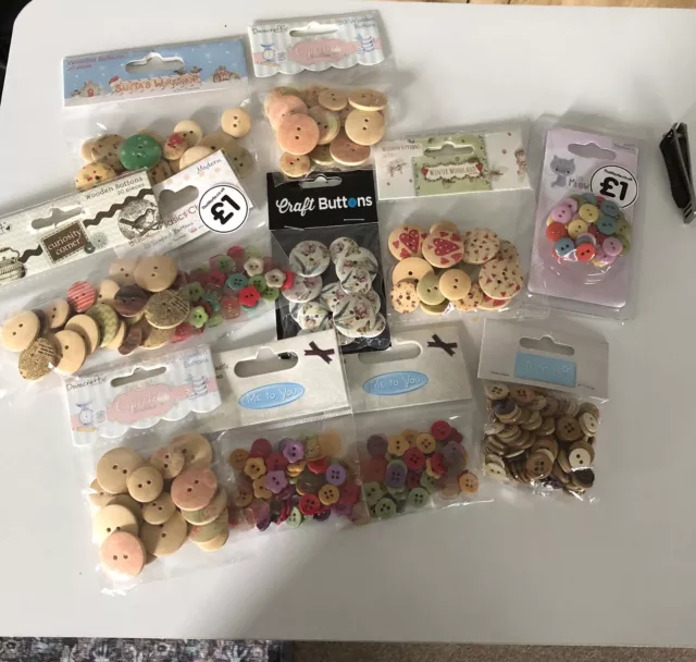 Job Lot Of Buttons