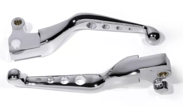 Handhebel Set Kupplung Bremse Chrom für Harley Davidson Sportster XL 2004-2006