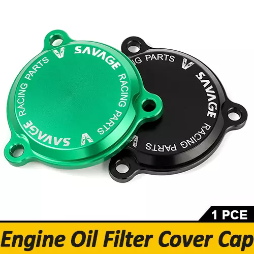 KLX CNC Engine Oil Filter Cover Cap For KAWASAKI KLX 140 140L 140G