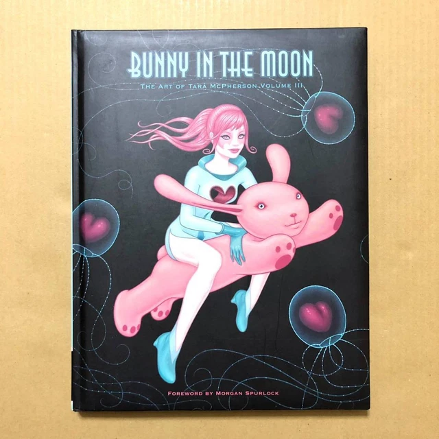 Tara Mcpherson Bunny In The Moon Art Book High On Fire Nagnagnag Band Poster Hel