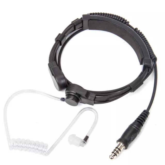 U94 PTT Neck Throat Mic Earpiece Radio Tactical Headset for Baofeng UV-9R Plus