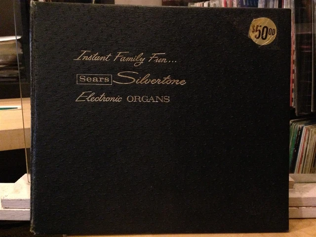 [SOUNDS]~EXC 4 LP~BOX SET~SEARS SILVERTONE ELECTONIC ORGANS~Instant ...